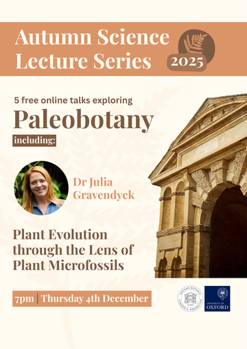 Dr Julia Gravendyck - Autumn Science Lecture Series